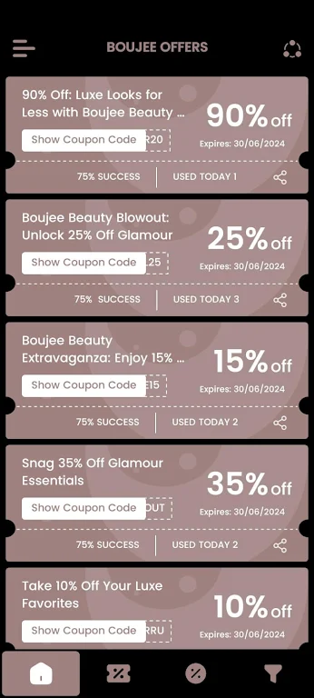 Coupons for Boujee Screenshot1