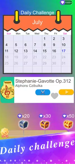 Rhythm Tiles 3:PvP Piano Games Screenshot4