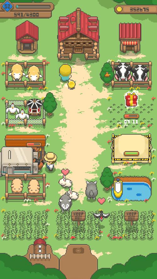 Tiny Pixel Farm - Simple Game Screenshot2