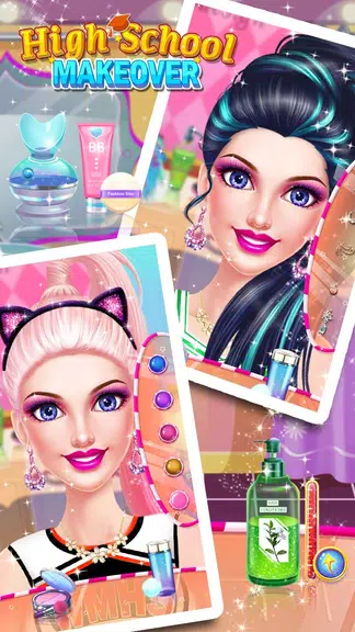 School Makeup Salon Screenshot3