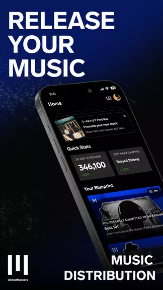 UnitedMasters: Release Music Screenshot1