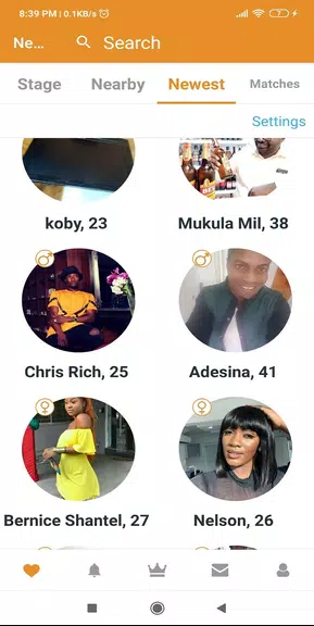 Black Dating - Nearby African Dating App Screenshot1