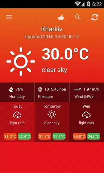 Weather Ukraine Screenshot2