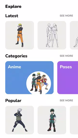 WeDraw - How to Draw Anime Screenshot3