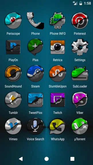 Half Light Icon Pack Screenshot4