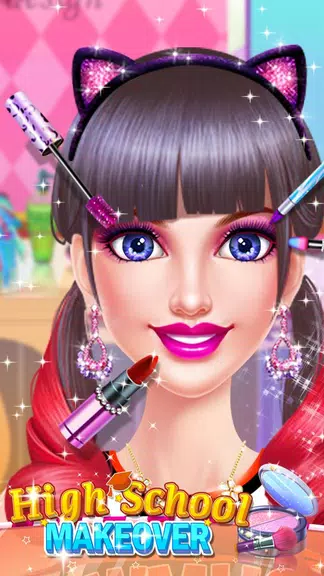 School Makeup Salon Screenshot1