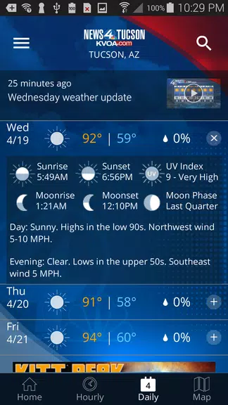 KVOA Weather & Traffic Screenshot3