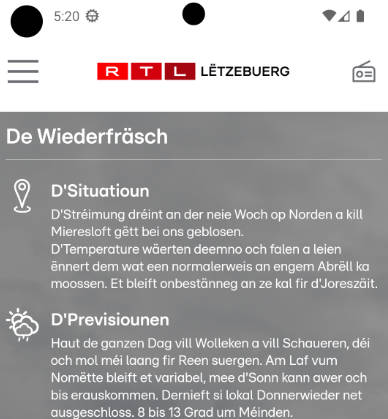 RTL.lu Screenshot3