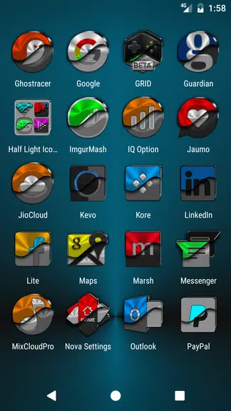 Half Light Icon Pack Screenshot3