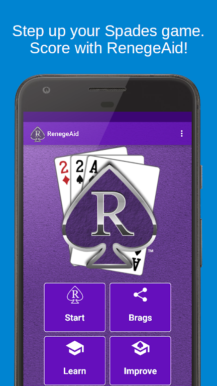 RenegeAid Spades Score App Screenshot1