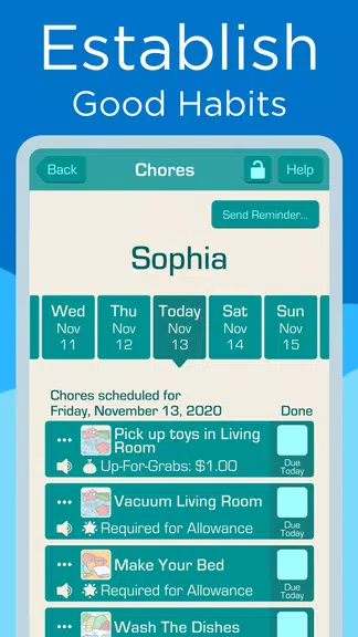 Chores & Allowance Bot Screenshot4