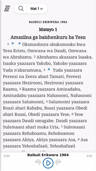 BAIBULI ERIKWERA Runyankore Screenshot1