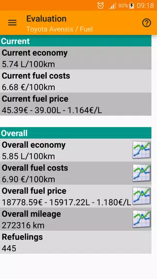 Refueling database Screenshot3