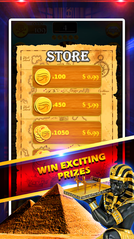 Gold of King Pharaoh Egypt - Coin Party Dozer Screenshot2