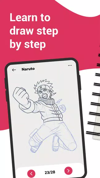 WeDraw - How to Draw Anime Screenshot1