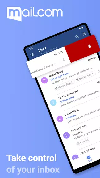 mail.com: Mail app & Cloud Screenshot1