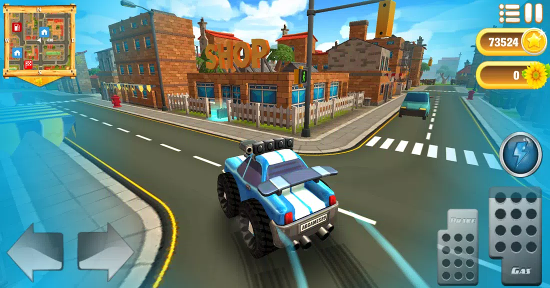 Cartoon Hot Racer 3D Screenshot1