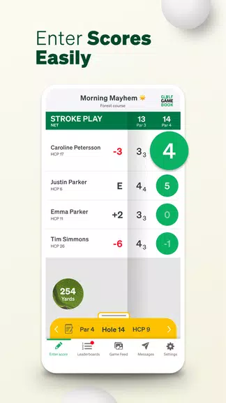 Golf GameBook Scorecard & GPS Screenshot3