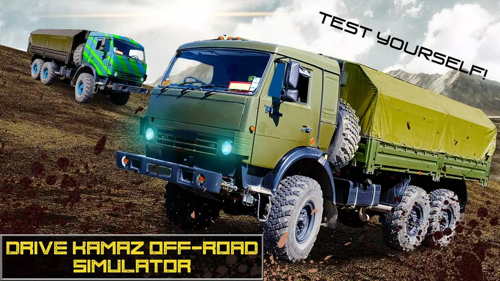 Drive KAMAZ Off-Road Simulator Screenshot1