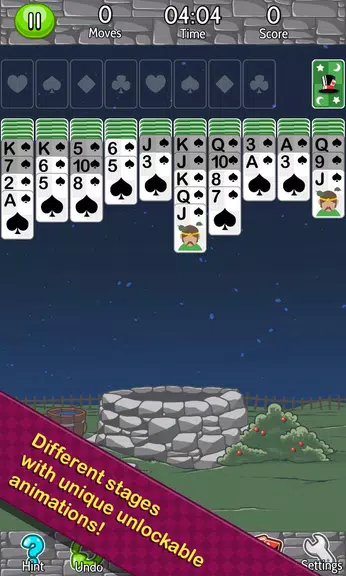 Spider Solitaire Story Screenshot1