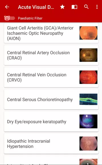 Eye Emergency Manual Screenshot2