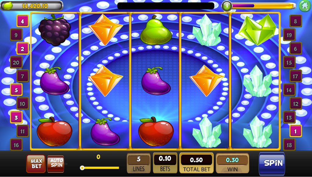 Royal Slot Style Machine Free Spins Pro Style Screenshot3