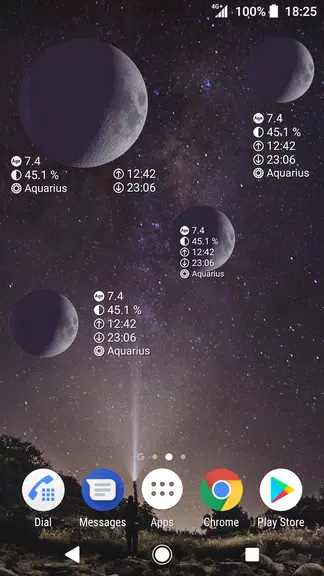 Simple Moon Phase Calendar Screenshot4