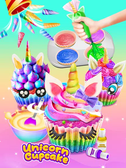 Cupcake Maker: Unicorn Cupcake Screenshot3