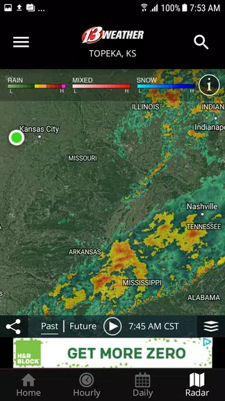 WIBW 13 Weather app Screenshot4