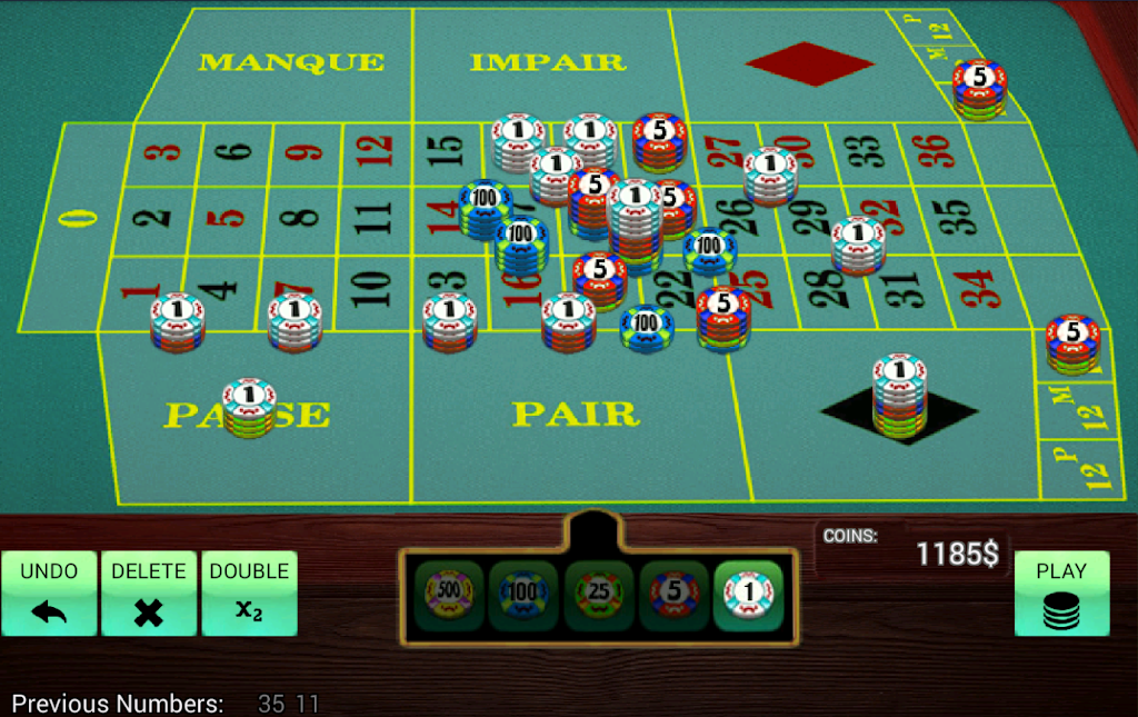 French Roulette Simulator Screenshot3