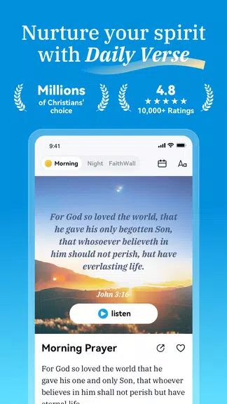 Blessed - Daily Verse & Prayer Screenshot1