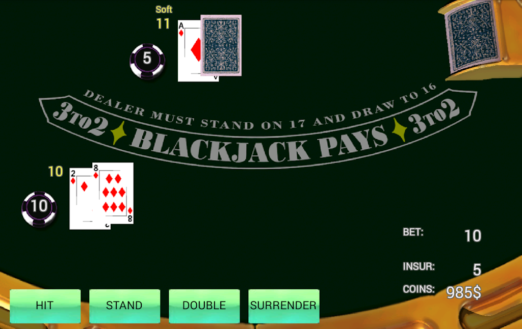 BlackJack Simulator Screenshot2