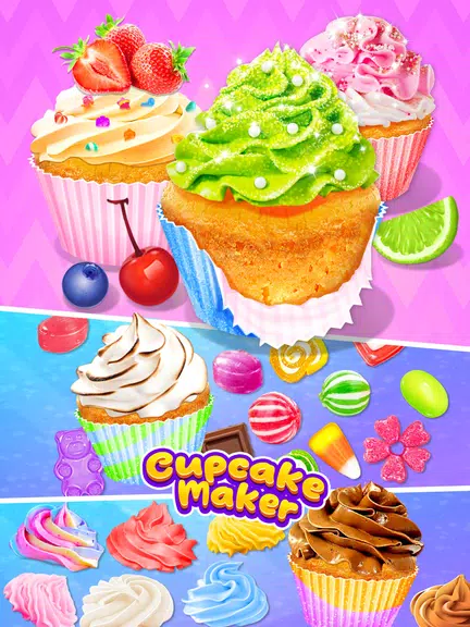 Cupcake Maker: Unicorn Cupcake Screenshot2