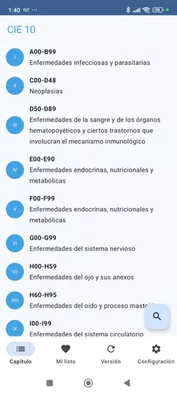 CIE 10 y 11 (Español) Screenshot2