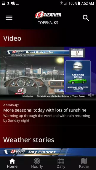 WIBW 13 Weather app Screenshot2