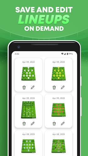 My Lineup: Lineup Builder Mod Screenshot8