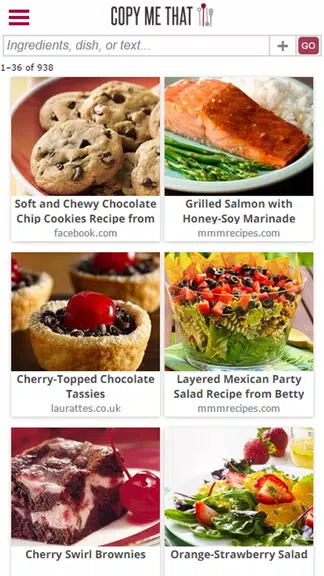 Copy Me That - recipe manager Screenshot1