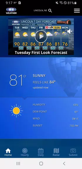 10/11 NOW Weather Screenshot1