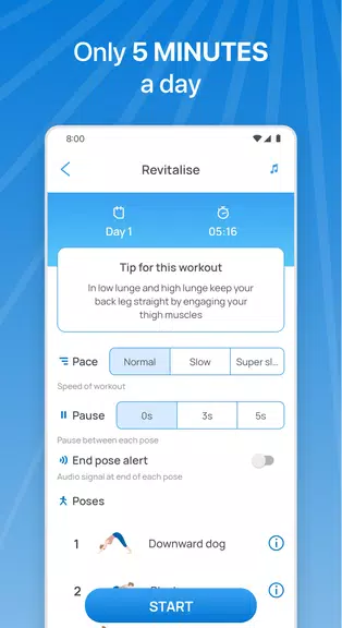 5 Minute Yoga Screenshot2