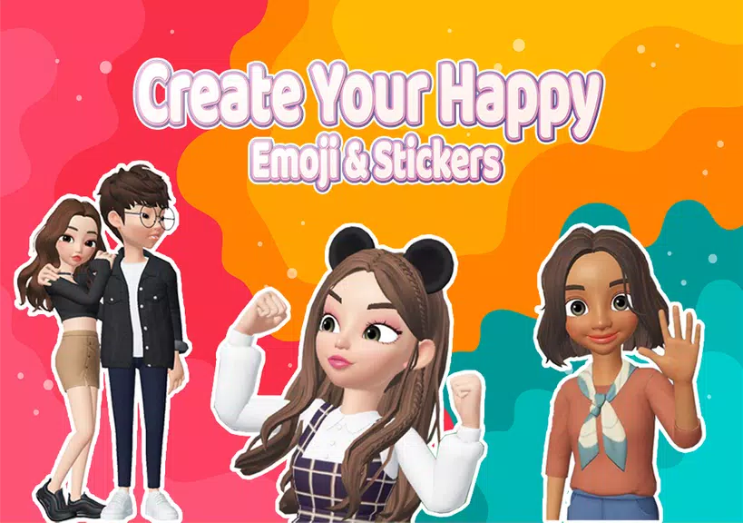 3D avatar maker, Emoji Maker S Screenshot4