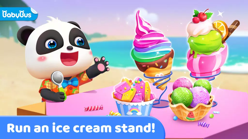 Little Panda's Ice Cream Stand Screenshot1