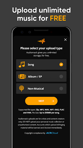 Audiomack Creator-Upload Music Screenshot2