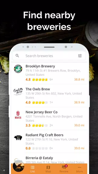 Brewee - breweries navigator & Screenshot2