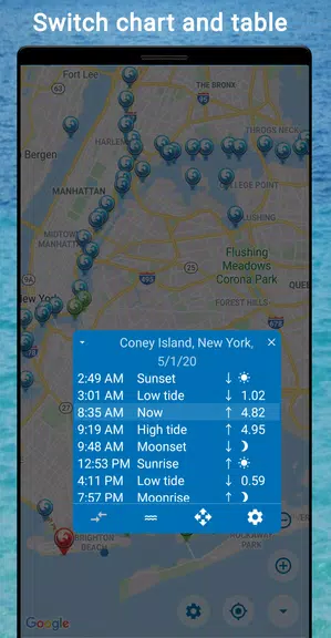 Tides app & widget - eTide HDF Screenshot3