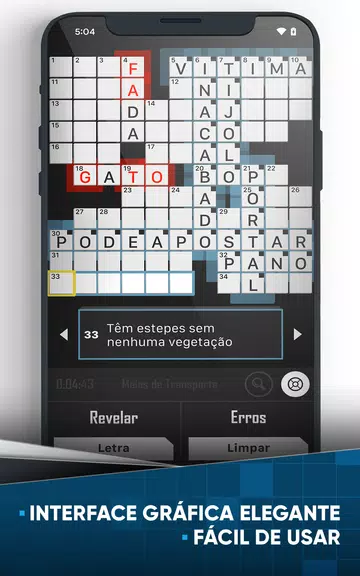 Palavras Cruzadas em Português Screenshot4