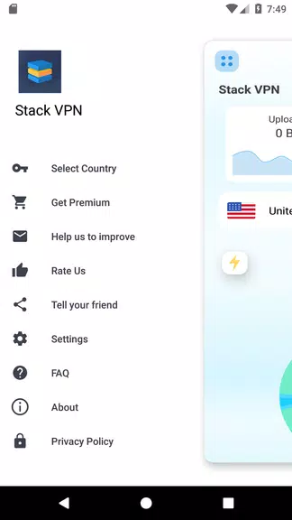 Stack VPN - Most Reliable, Free & Fastest VPN Screenshot2