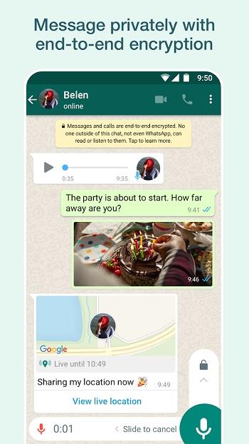 WhatsApp Messenger Screenshot2