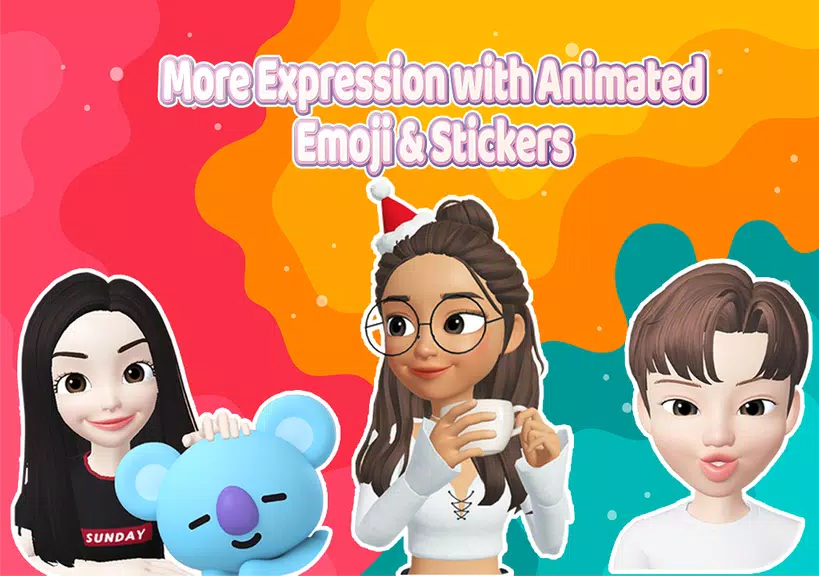 3D avatar maker, Emoji Maker S Screenshot1