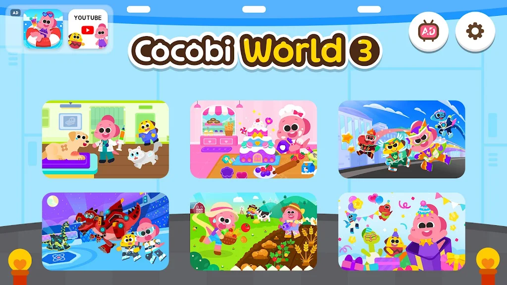 Cocobi World 3 -Kids Game Play Screenshot1