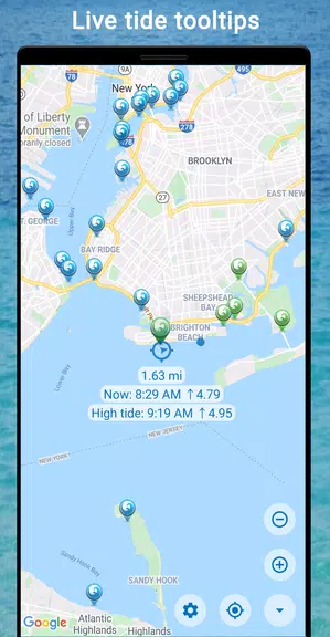 Tides app & widget - eTide HDF Screenshot2